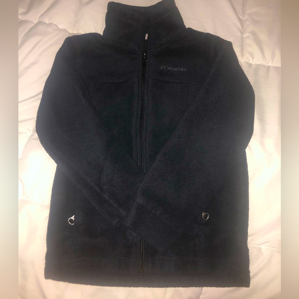 Columbia kids zip up fleece